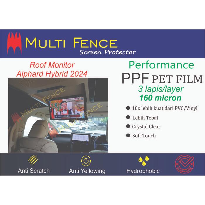 Anti Gores Roof Monitor Alphard Hybrid 2024