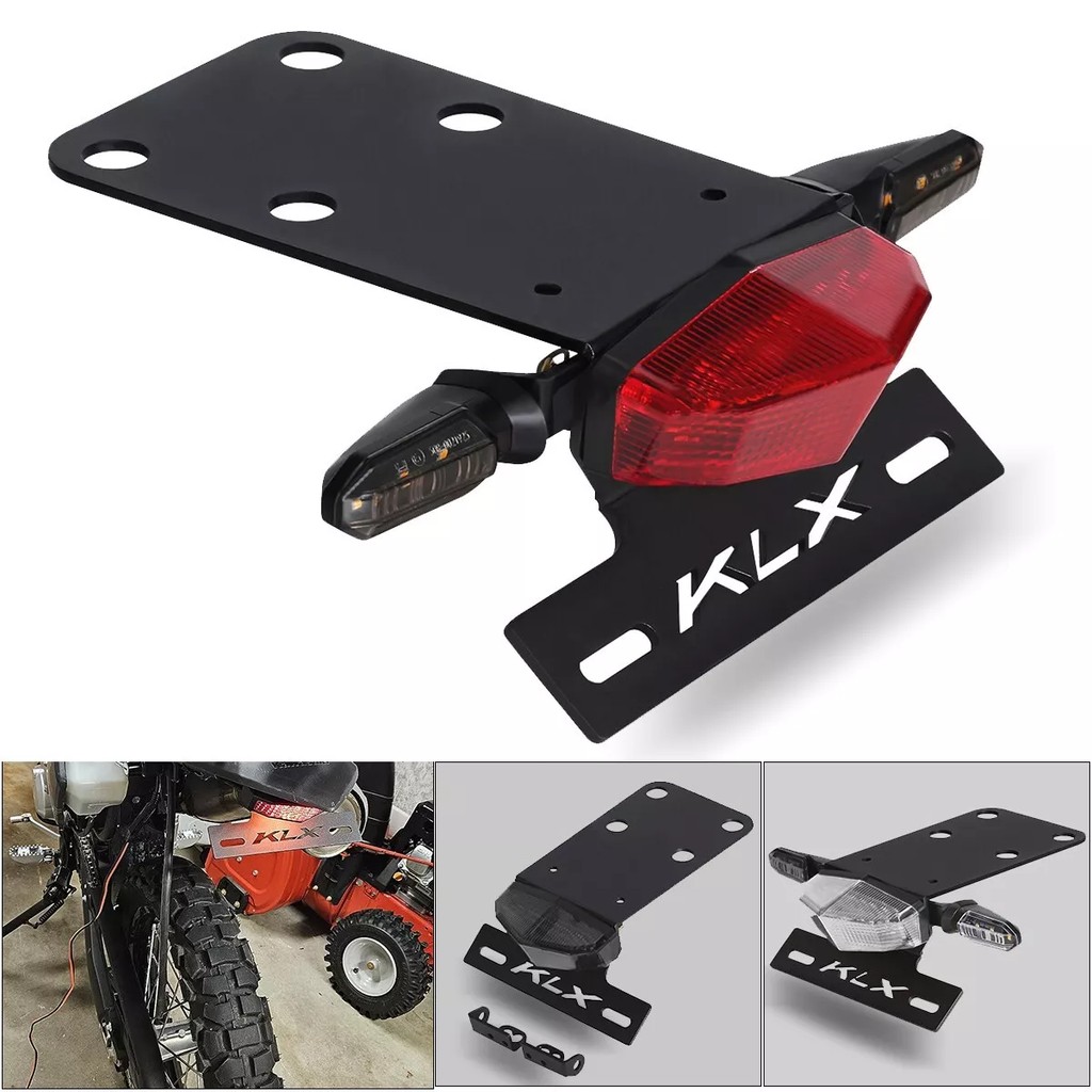 FENDER ELIMINATOR TAIL TIDY LED TAIL TURN SIGNAL LIGHT FOR KAWASAKI KLX 300 KLX300SM 2020-2023