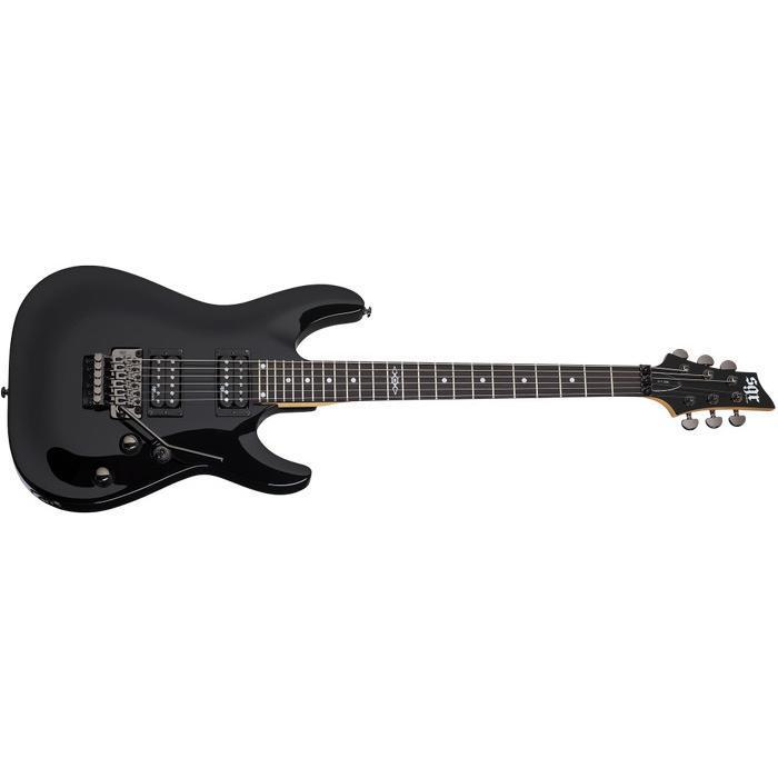Schecter C1 FR SGR Electric Guitar | Gitar Listrik Up Down Tremolo - BLK