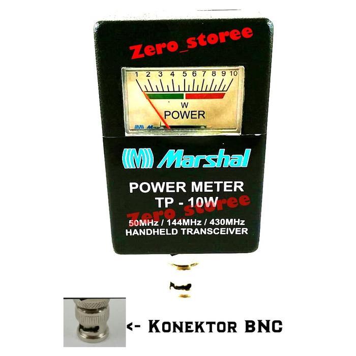 Jhonnstars- Power Meter Ht Marshal Tp10W Watt Meter Ht Marshal Tp-10 Tp10 Check [Kode 1Kode 2Kode
