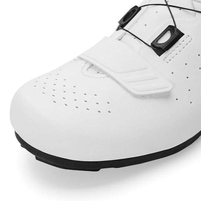 Kindemart- Sepatu Sepeda Wanita Santic New Women Cycling Shoes Flat Non Cleat Roadbike Mtb White