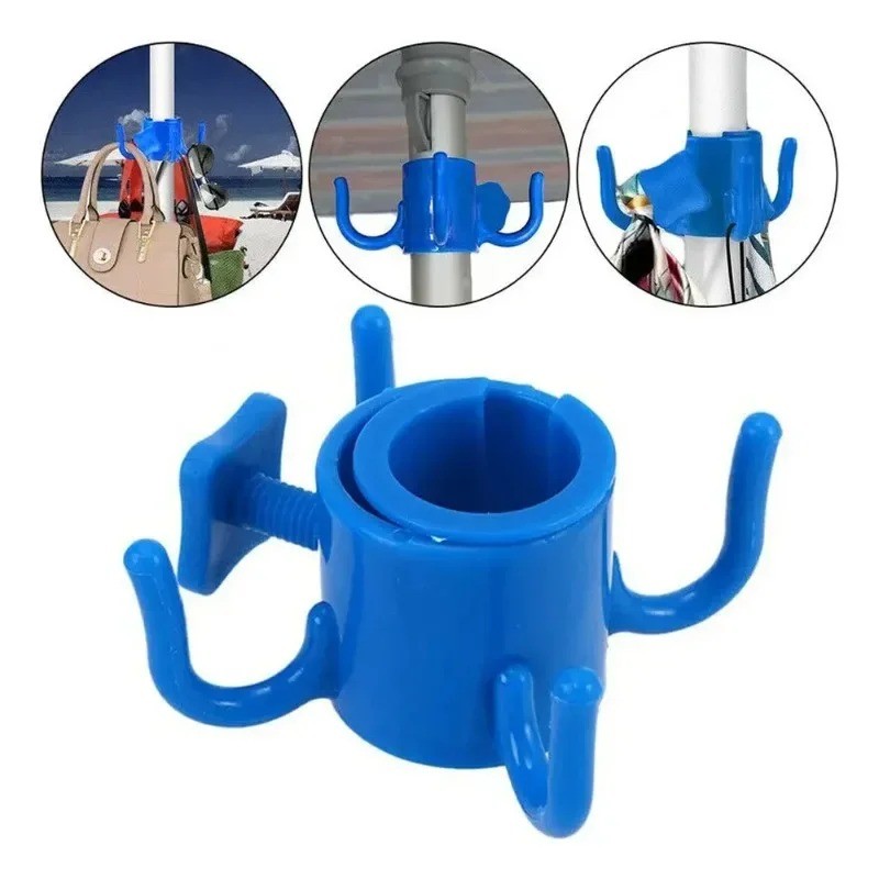Beach Umbrella Hook, Center Pole, Four Corner Hook, Courtyard Umbrella, Plastic Four Corner Hook,