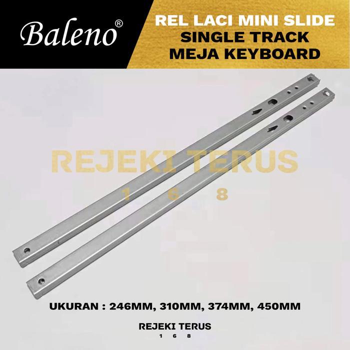 Rel Laci Mini Slide Single Track Meja Keyboard