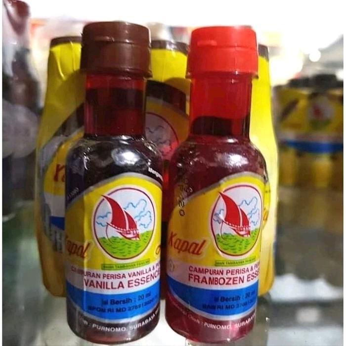 Perisa Essence Frambozen & Vanilla Cair Cap Kapal Layar/ Kapal lajar