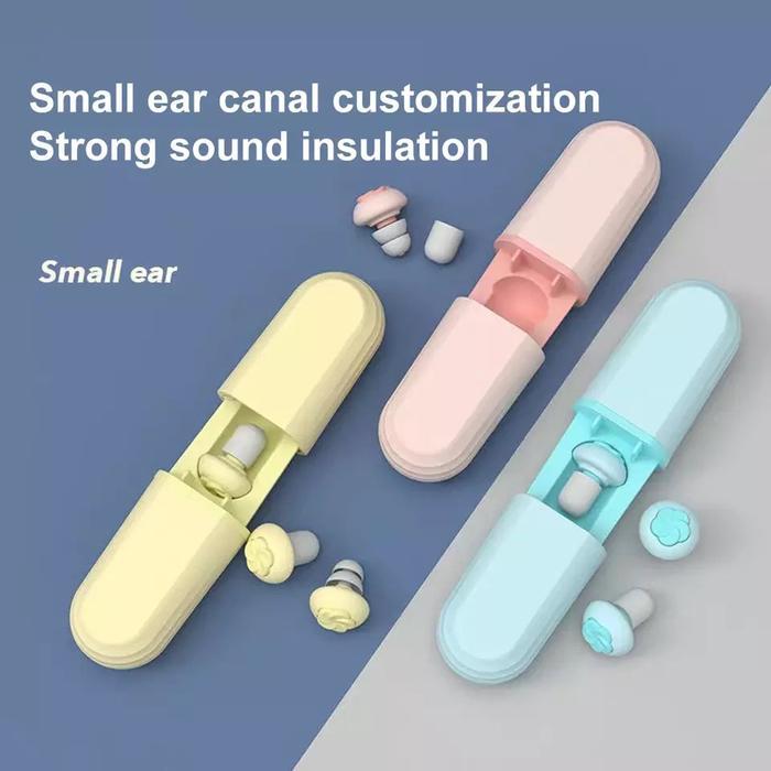 SAFETY Penutup Telinga Ear Plug Pelindung Penyumbat Kuping Peredam Suara Safety EarPlug / Tidur