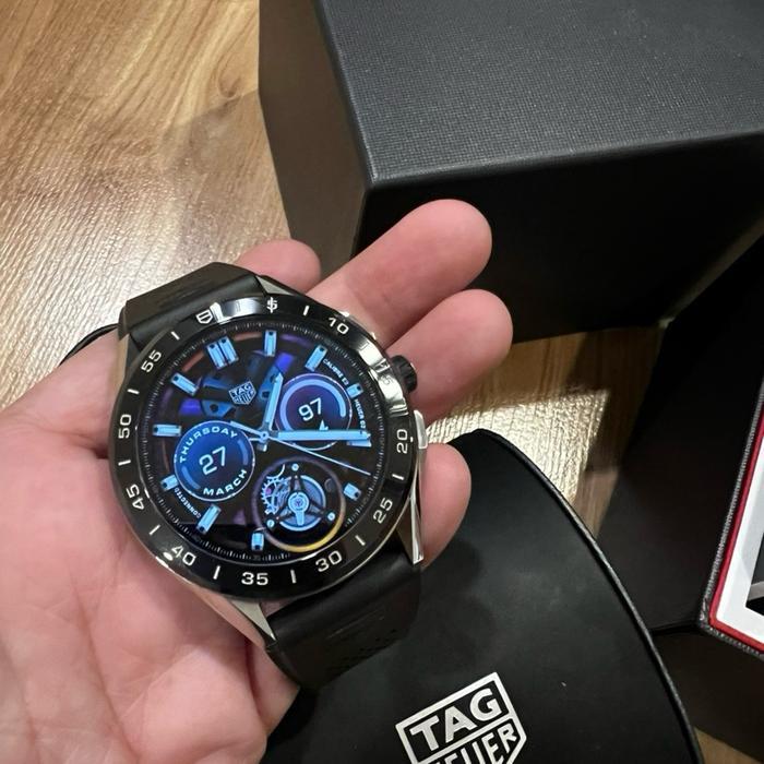 SIAPKIRIM Jam Tangan Tag Heuer Connected Quartz Watch Second/Bekas Mulus READY STOCK