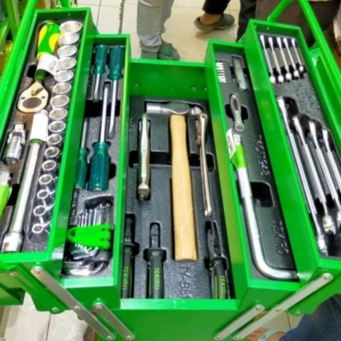Tool box set 72 pcs tekiro Mekanik tool 72 pcs tekiro