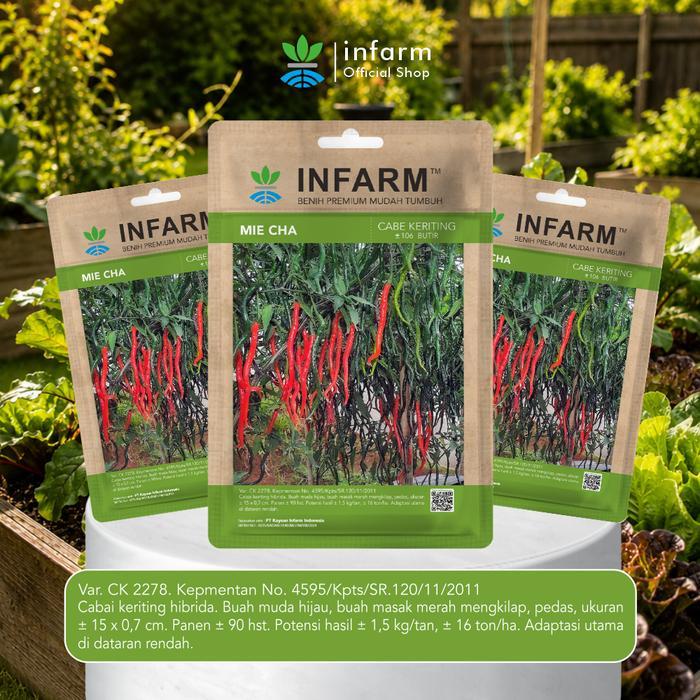 INFARM - Benih Cabai Keriting Micha, Benih Unggul Cabe Keriting Hibrida Bibit Super Cabe Keriting