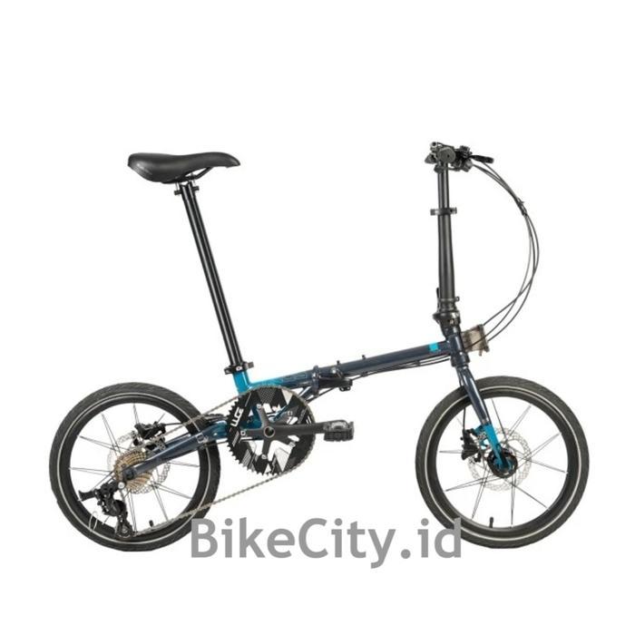 Sepeda Lipat ELEMENT TROY X10 X10 10 SPEED NEW 2022 - 2024 Black Blue
