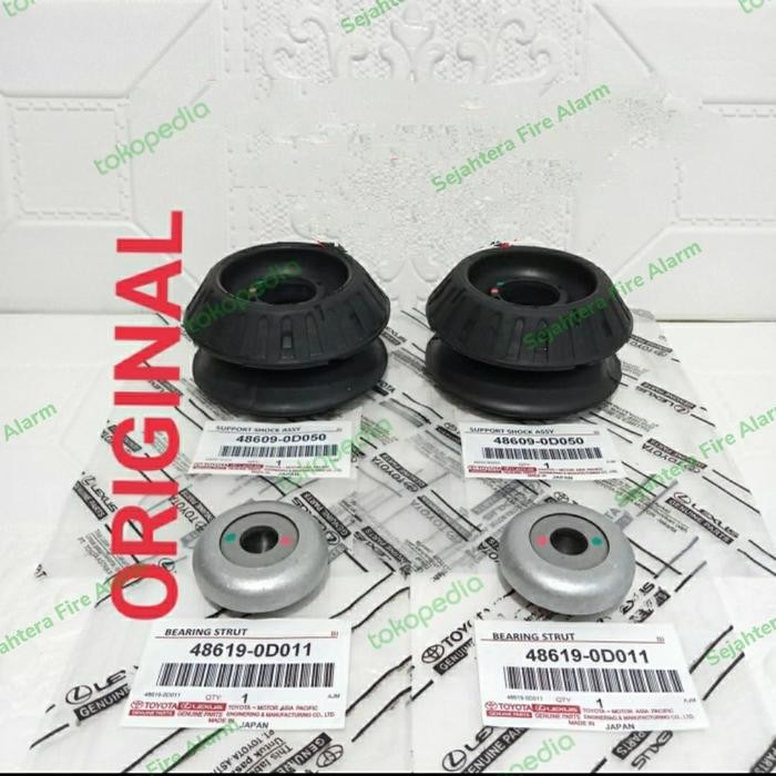 KARET SUPPORT SHOCK + BEARING SUPPORT TOYOTA YARIS NEW VIOS 2007-2012