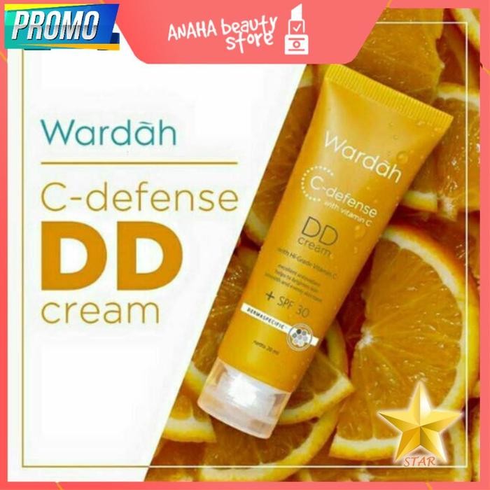 KJ Wardah C Defense DD Cream SPF 30 Light Wajah Foundation