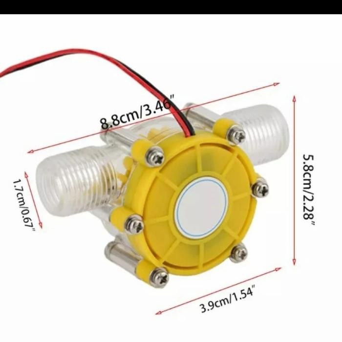 MINI WATER HYDRO GENERATOR LISTRIK 12V PEMBANGKIT LISTRIK TENAGA AIR