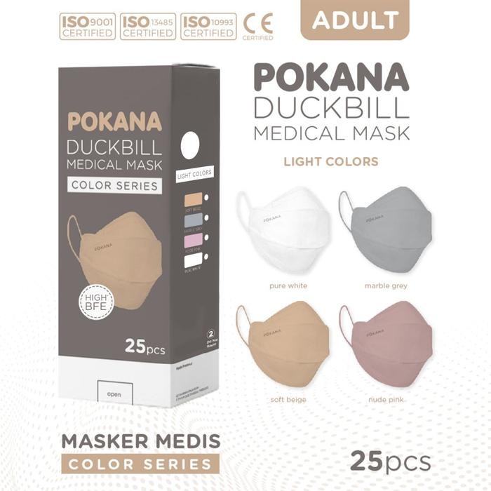 New pokana duckbill 25 Pcs - Masker Medis Pokana - Masker