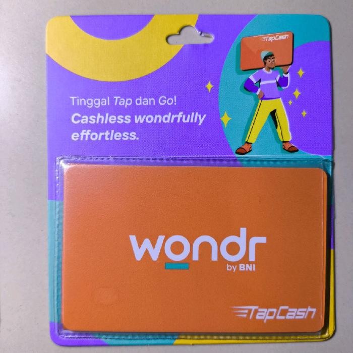 STOK TERBATAS  TAPCASH BNI ORIGINAL KARTU PEMBAYARAN TOLL PARKIR BUSWAY COMMUTER LINE MRT