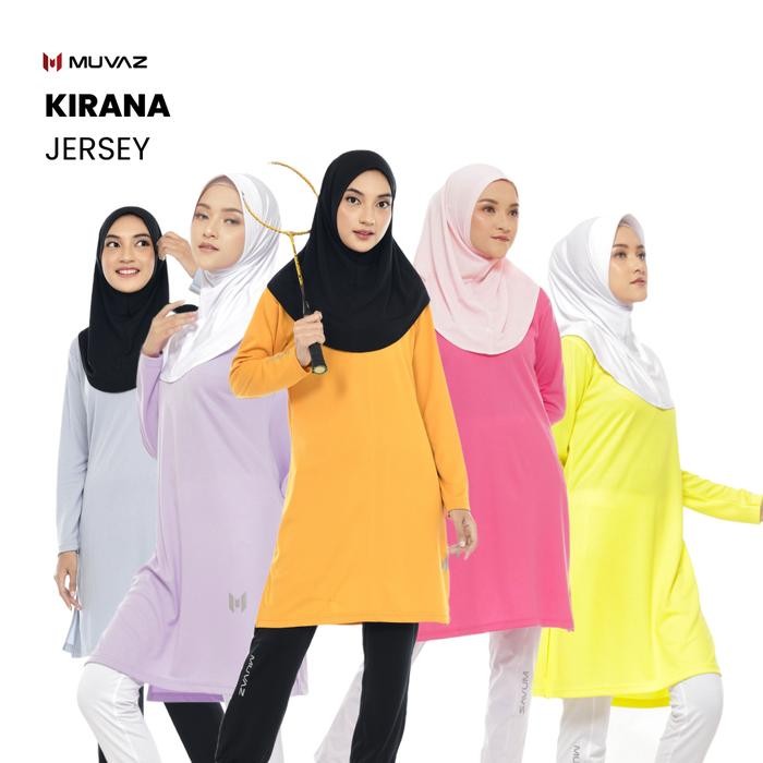 Tiento Wares - Kirana Jersey- Kaos Olahraga Muslimah Tunik