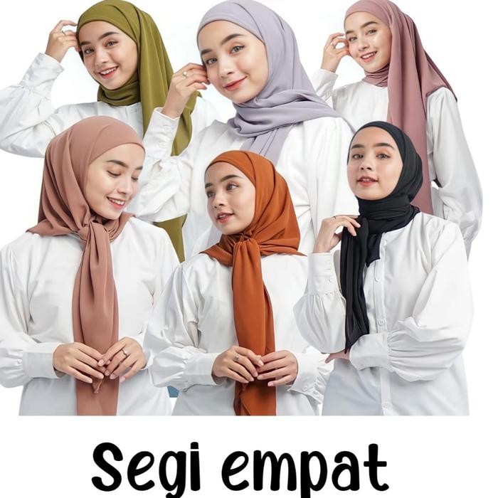 ow1p- Jilbab Segi Empat Malaysia , Jilbab Segi Empat Instan