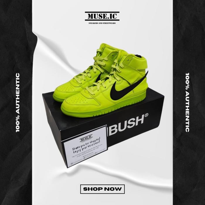 Dunk High Ambush Flash Lime