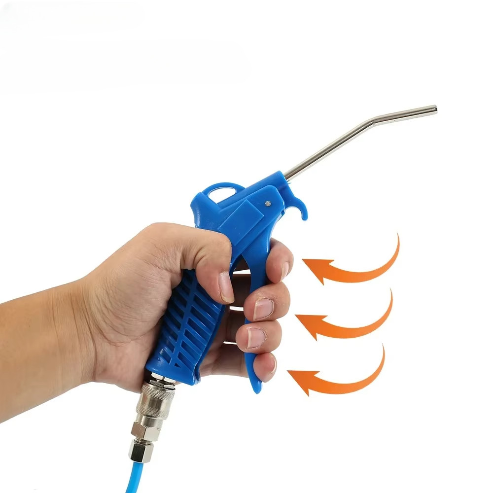 Air Blow Gun Blowing Airsoft Guns Hand Held Pneumatic Cleaning Tool Dust Spray Port Duster Clean