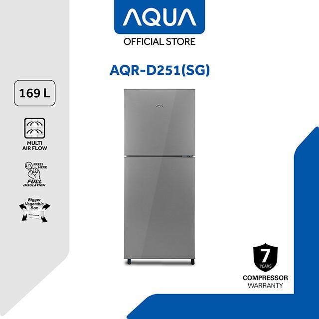 Kulkas Aqua Aqr-D251 2 Pintu Aqr D251 / Aqrd251 / 251