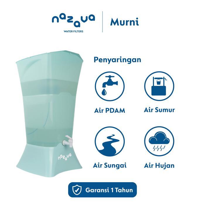 pfaw- Filter Air Minum - Nazava Murni - Water Filter Penyaring Air Mentah Menjadi Air Minum