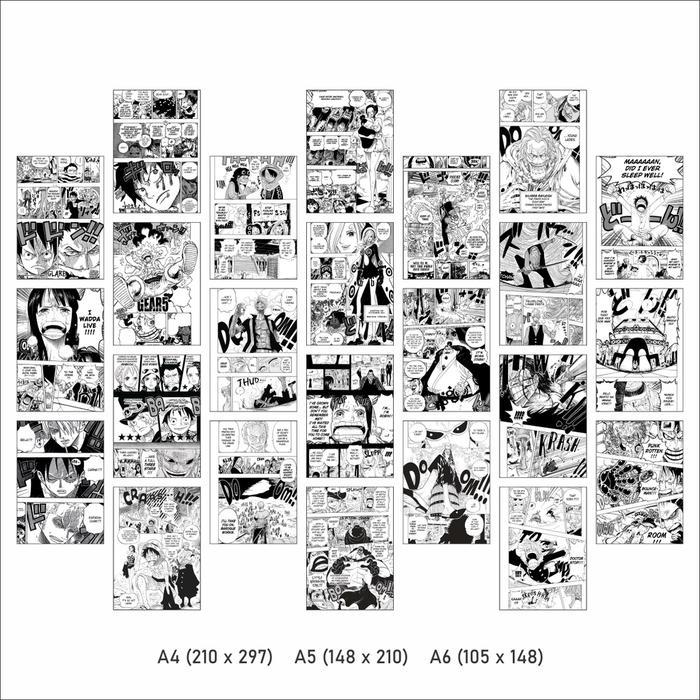 ONE PIECE MANGA - DMI Poster POSTER MANGA WALL ANIME JAPAN WALLPAPER DINDING KOMIK CUSTOM REQUEST