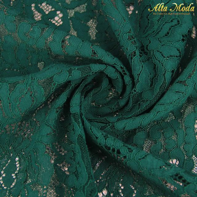 DISKON Brokat Perancis Pine Green (3M) (Alta Moda)
