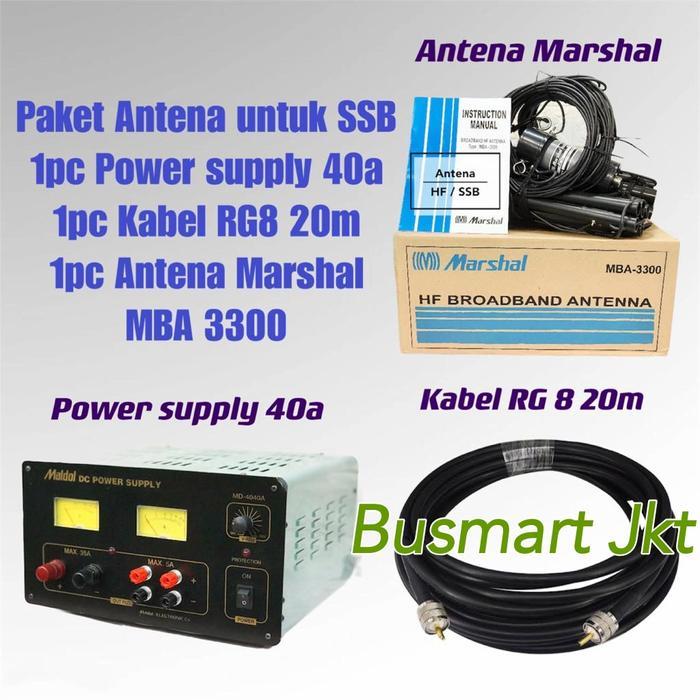 Paket Antena Untuk HF Broadband / Paket Antena SSB