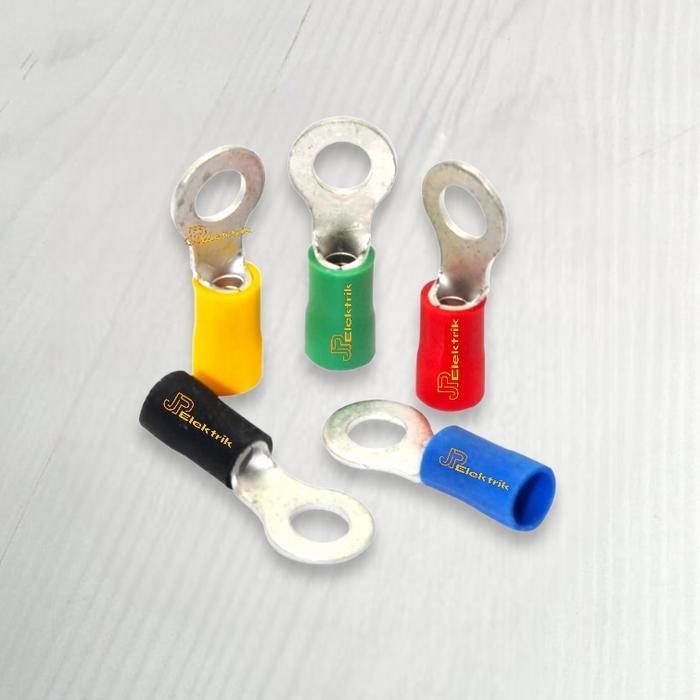 Kabel Skun Ring Rf 3.5 - 10 Skun Cl Ring Isolasi Skun Kabel 2.5Mm - 4Mm M10 Tembaga