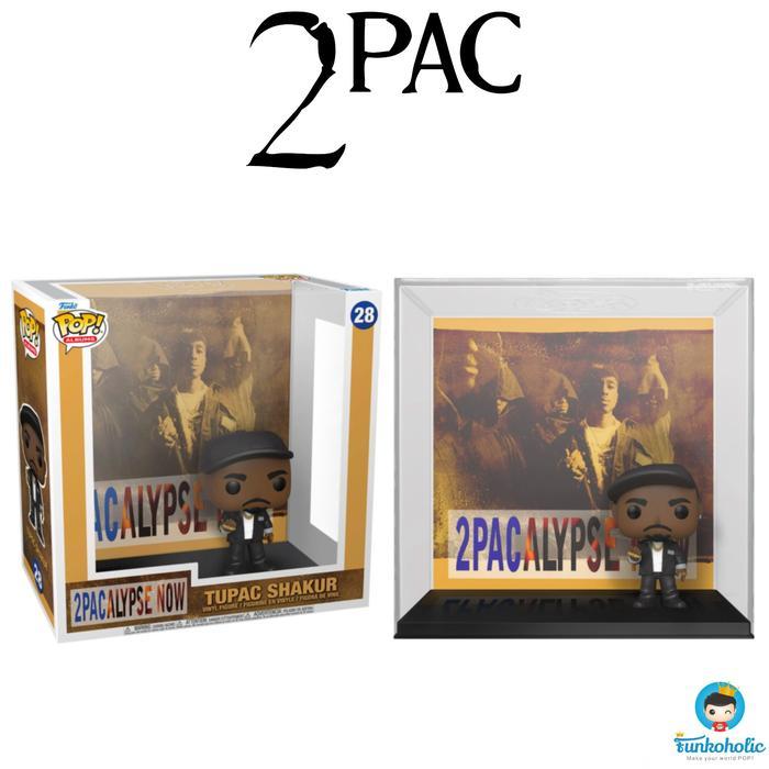 Funko Pop Albums Rocks Tupac Shakur 2Pacalypse Now With Acrylic Case