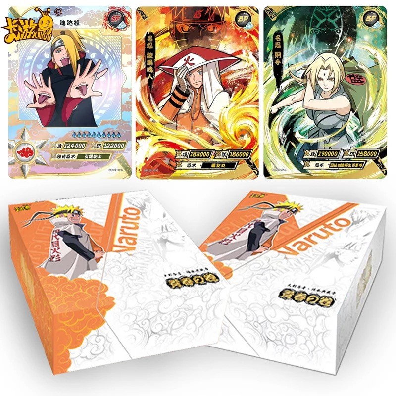 Kayou Naruto Scroll Of Youth Gift Box Anime Character Uzumaki Naruto Scr Hot Stamping Glitter Ninja 