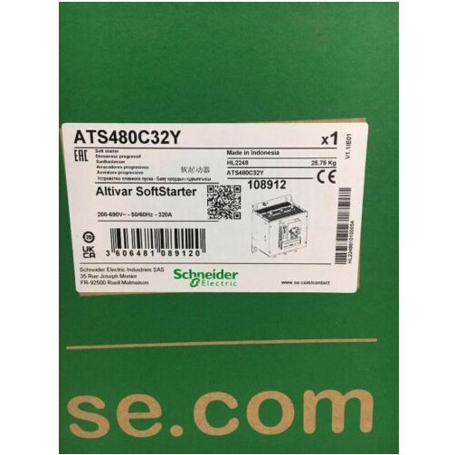 JUAL  New  soft starter ATS48C32Y upgraded to ATS480C32Y Express PILEJ   EXCLUSIVE