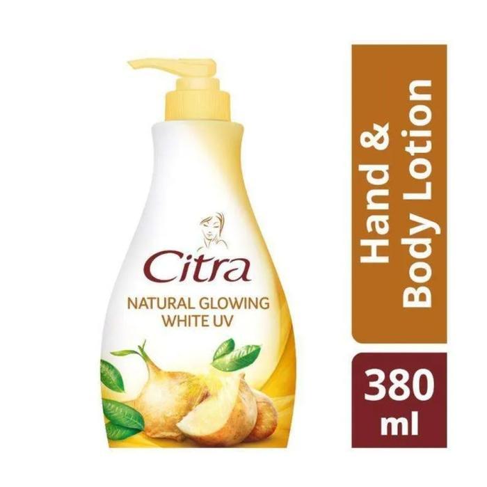 i0cc- Citra Hand Body Lotion Bengkoang Natural Glow Uv 380 Ml