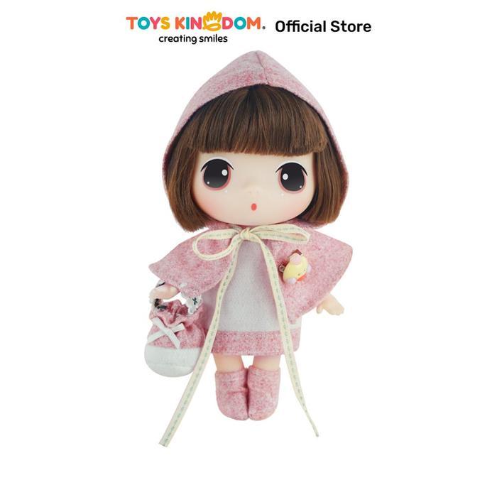 Toys Kingdom Ddung Boneka Hood - Pink Doll Karakter Kids Toy Mainan Anak Bermain Permainan Koleksi
