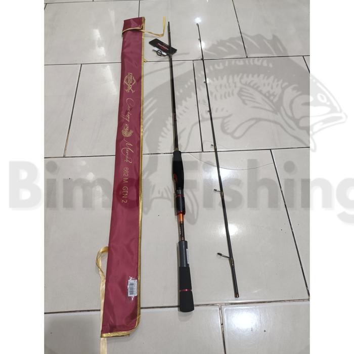 Joran Relix Nusantara Cacing Merah 662 Gen 2 Spining & BC