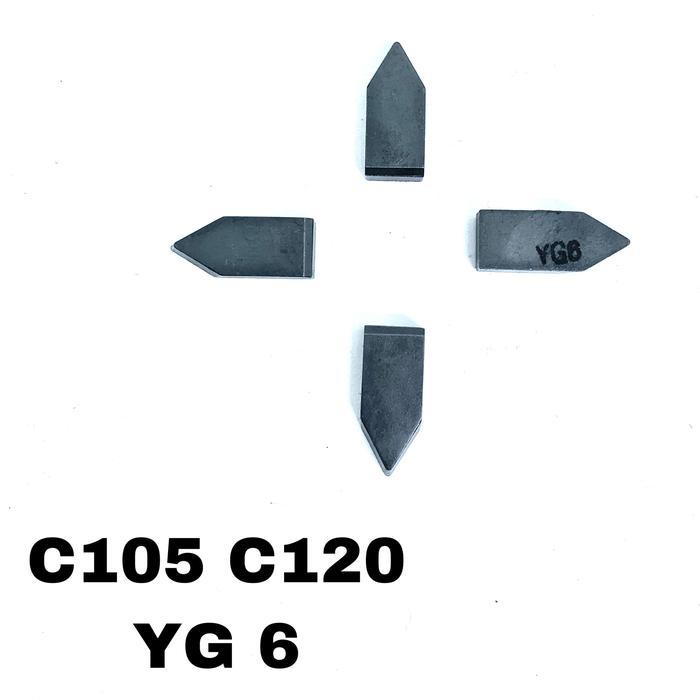 MATA WIDIA NETRAL C105 C120 YG6 CARBIDE BARU PROMO TERMURAH