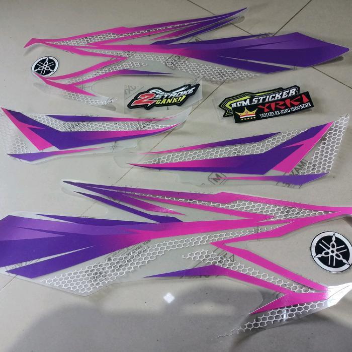 Striping Rx King Transparan Striping Rx King 2005 Transparan Striping Rx King Motorcycle