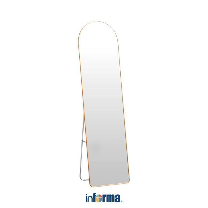 Informa Pro Cermin Lantai Aluminium Arch 40x1.2x150 cm Standing Mirror Cermin Panjang Cermin Berdiri