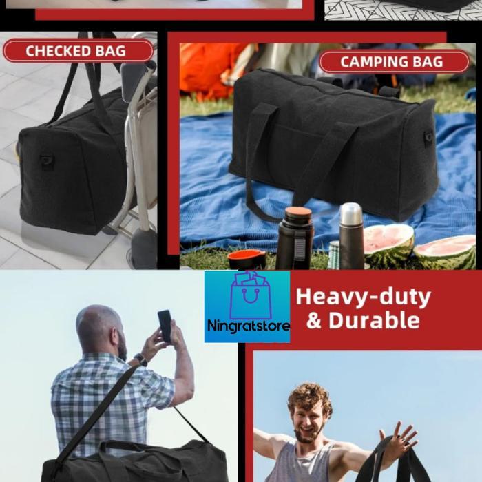Promo Tas Travel Bag Tas Duffel Weekender Tas Ransel Traveling Waterproof Leather Sling Tas