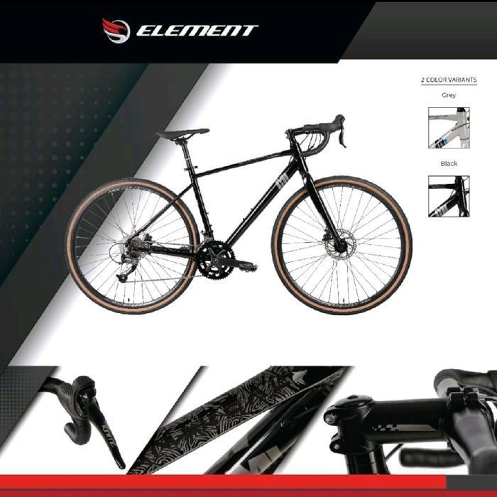 Sepeda Roadbike Balap Element Gravel Montreal