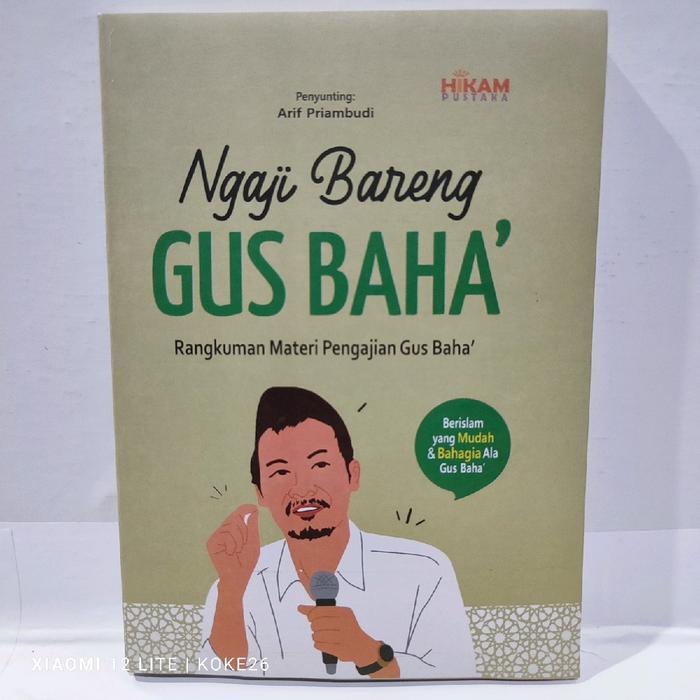 Buku Agama Ngaji Bareng Gus Baha' Rangkuman Materi Pengajian Gus Baha'