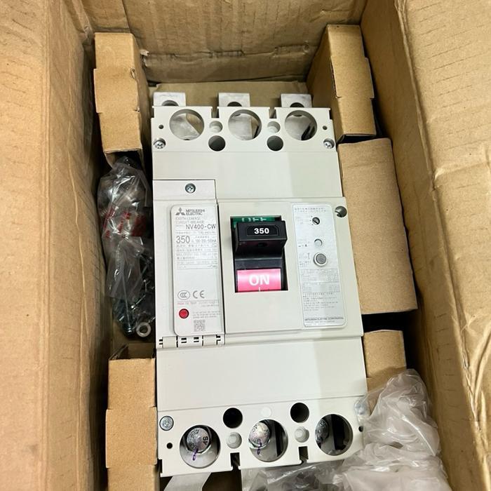 MITSUBISHI ELCB NV400-CW 3P 350A,100.200.500MA