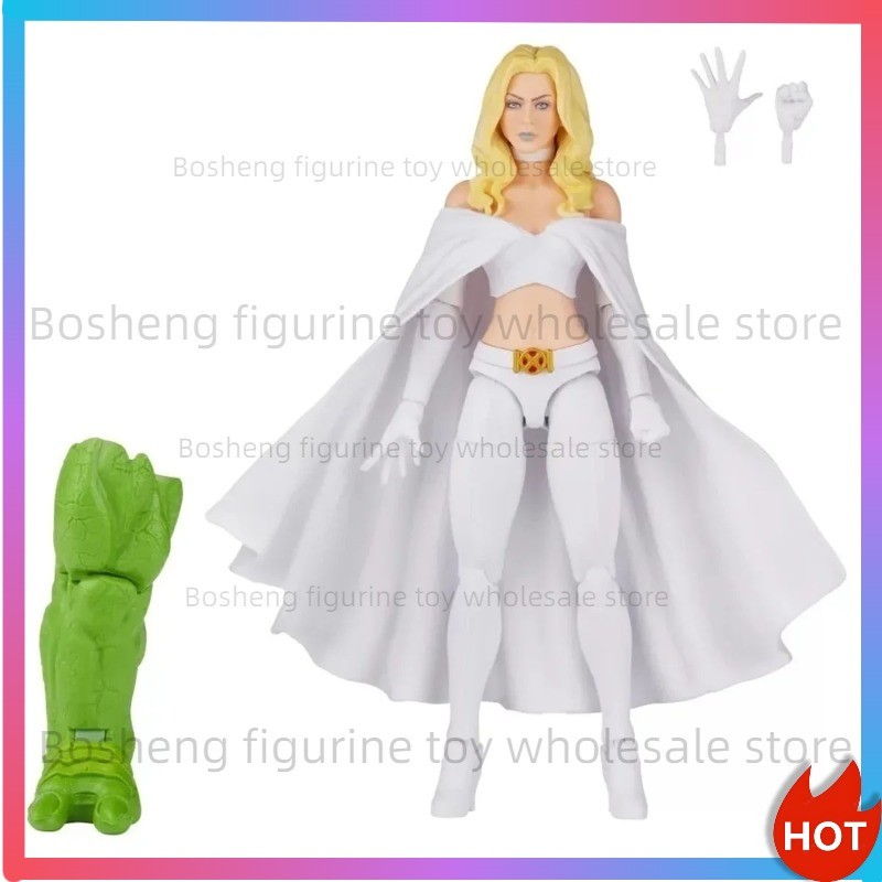 Hasbro Marvel Legends Series X-Men Emma Frost White Queen 15cm Action Figure Collection