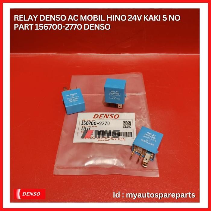 RELAY AC MOBIL TOYOTA HINO 24V 24 VOLT KAKI 5 RELAY DENSO BEST SELLER