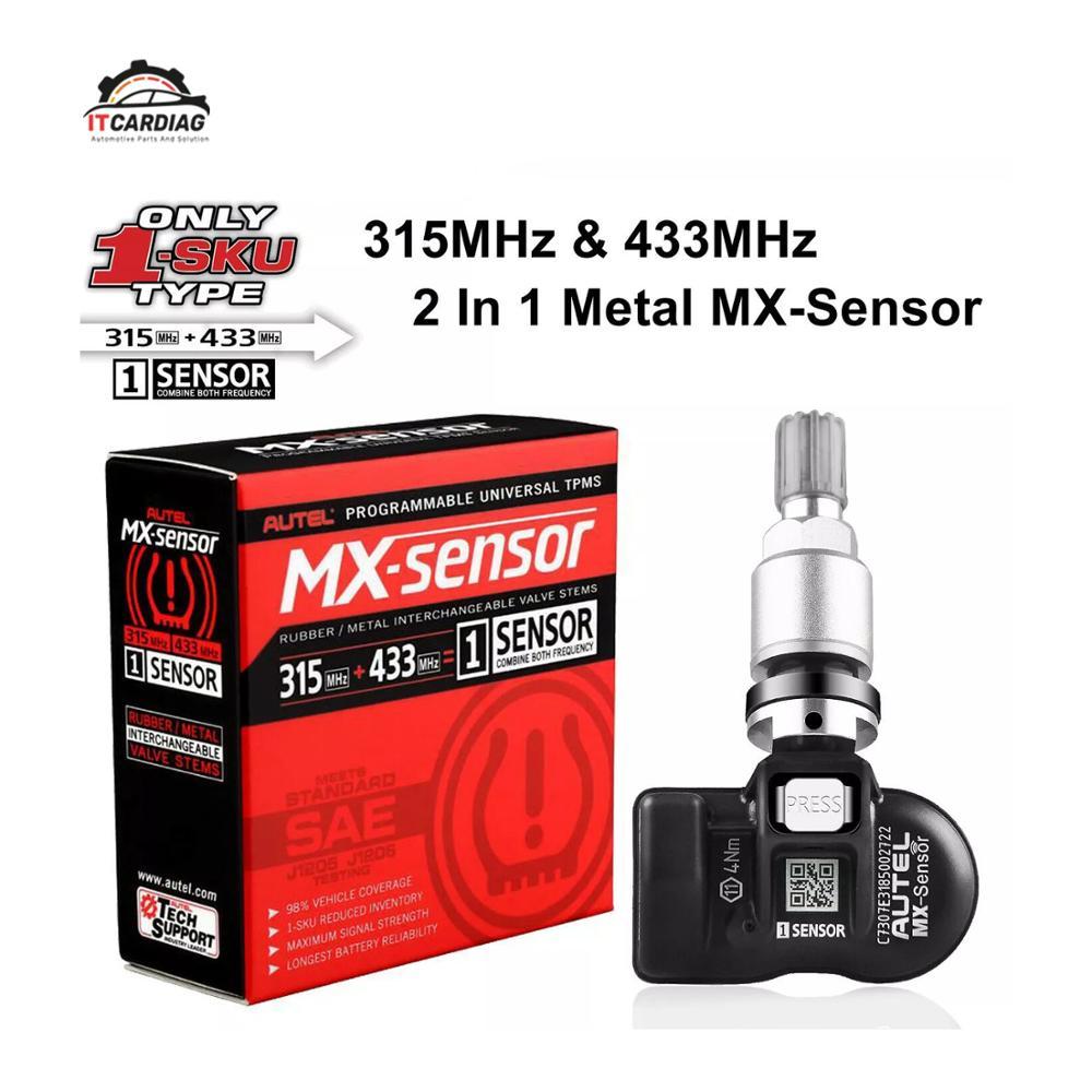 Autel TPMS Sensor MX-Sensor 2 in 1 Tire Repair Tools TPMS Sensor