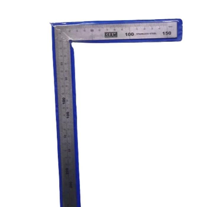 PROMO PENGGARIS SIKU L TUKANG 30X15CM OPT TAIWAN STAINLESS STEEL