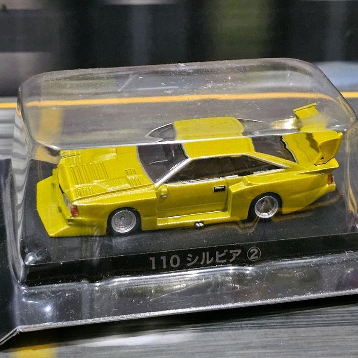 AOSHIMA 64 GRACHAN BEST NISSAN SILVIA S15 SUPER SILHOUETTE S110 GOLD BOSOZOKU KENMERI LAUREL POP