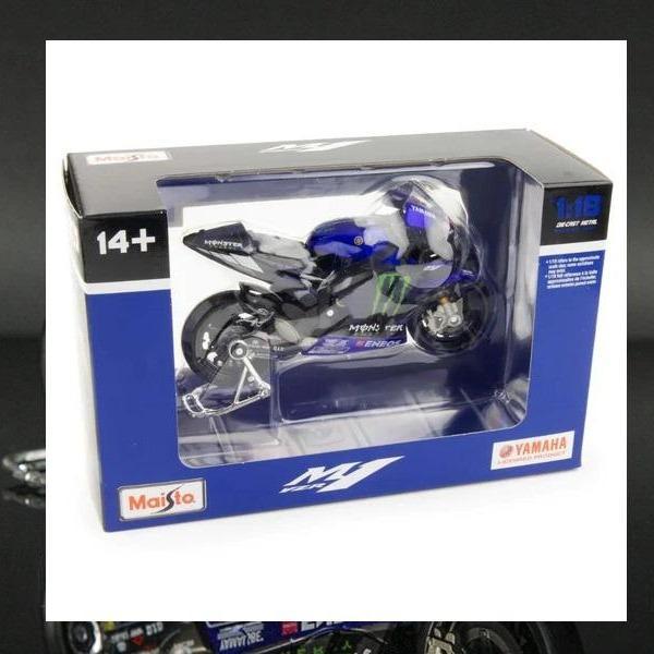DIECAST MOTOGP FABIO QUARTARARO MONSTER ENERGY 2022 MOTOR MINIATUR MAINAN