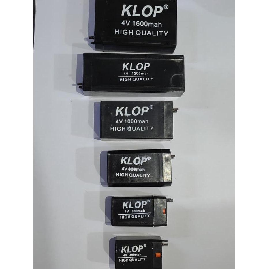 NEW baterai aki kering 4v 400mah , 500mah , 800mah , 1000mah ,1200mah, 1600mah