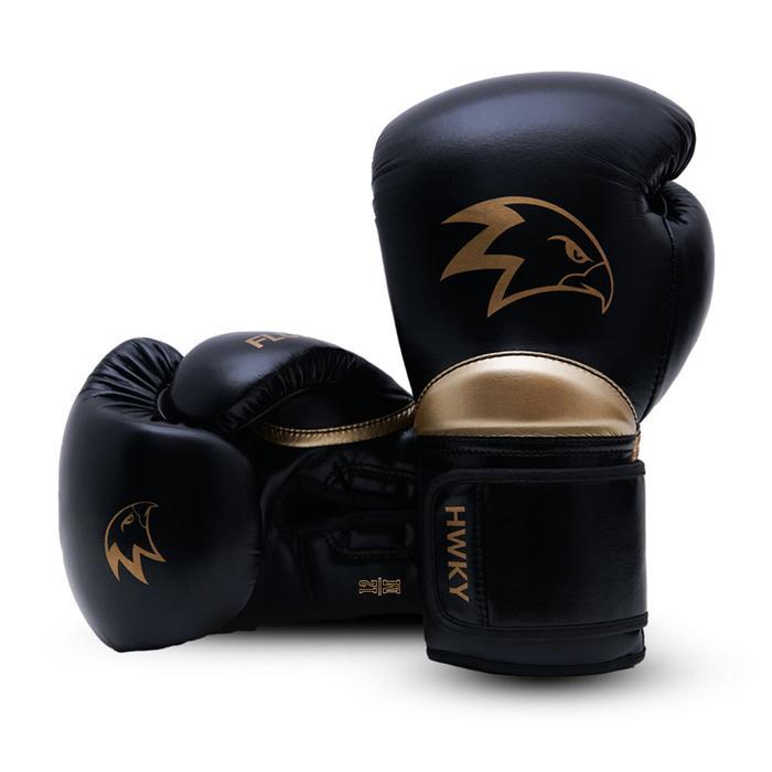 Hawkeye Boxing Glove - Supra Onyx Gold - Sarung Tinju Hitam