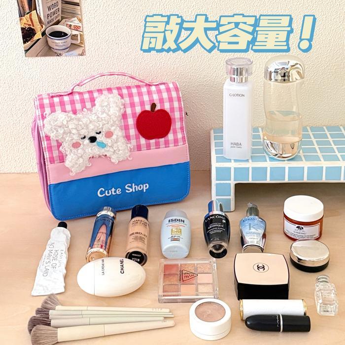 TOKKADO Fuji Travel Pouch Organizer Bag Tas Alat Mandi Kosmetik Make Up Toiletries Lucu